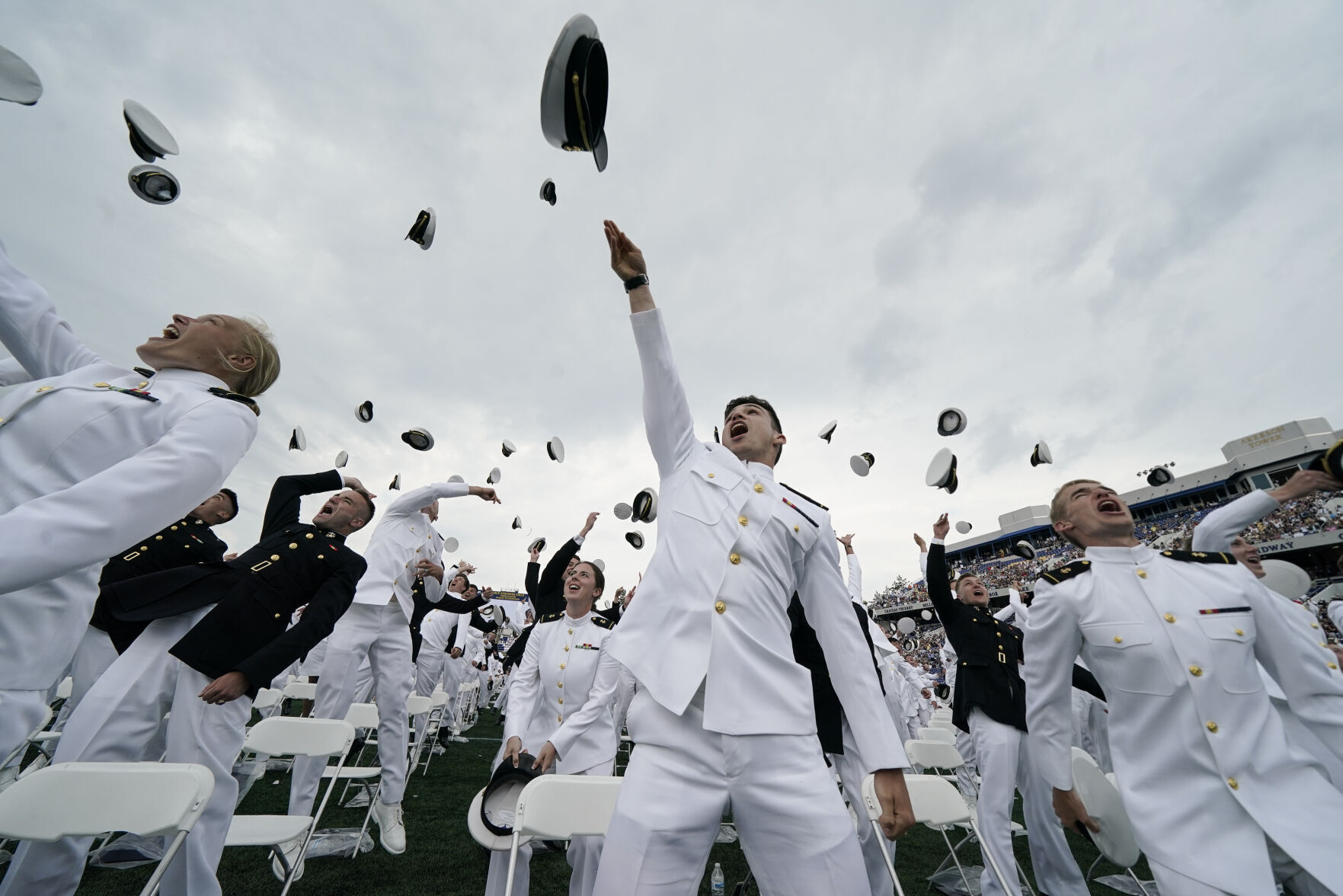 APTOPIX Naval Academy Harris